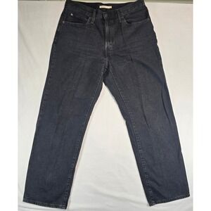 Levis 94 Baggy Jeans Washed Black Mid Rise Straight Leg W31 L31 A3510-0000